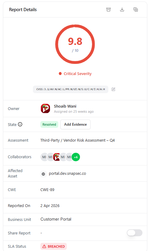 Finding ownership in Snapsec VM